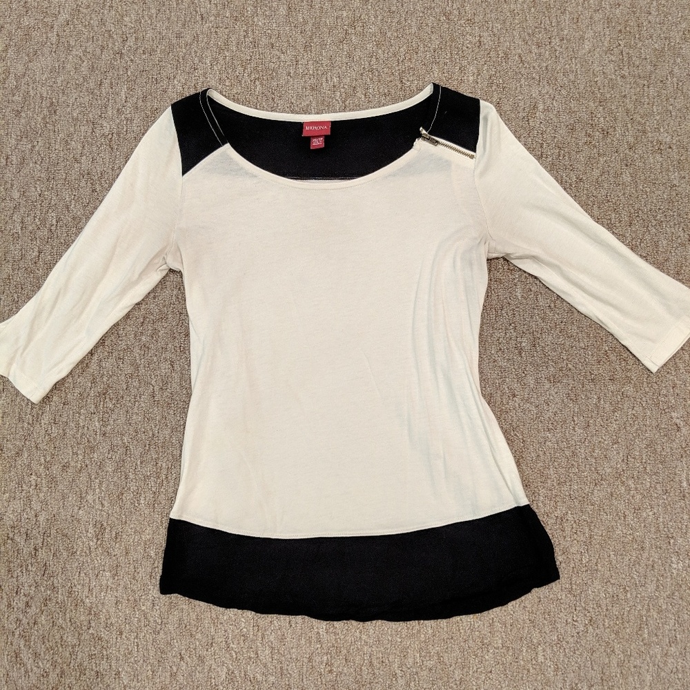 Black and White dress shirt